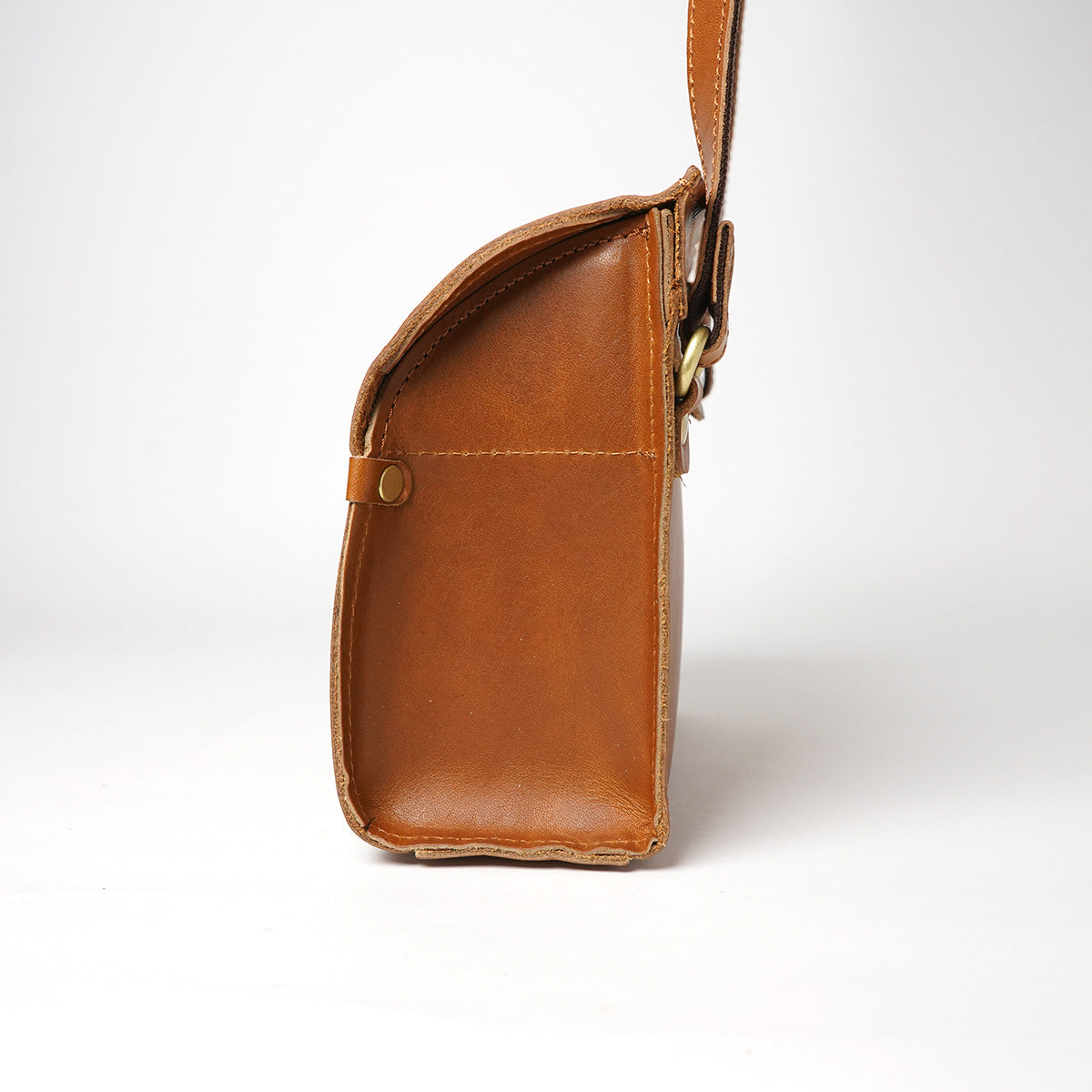 Double Oil VI LEATHER Dome Mini Shoulder Bag CMAK1021