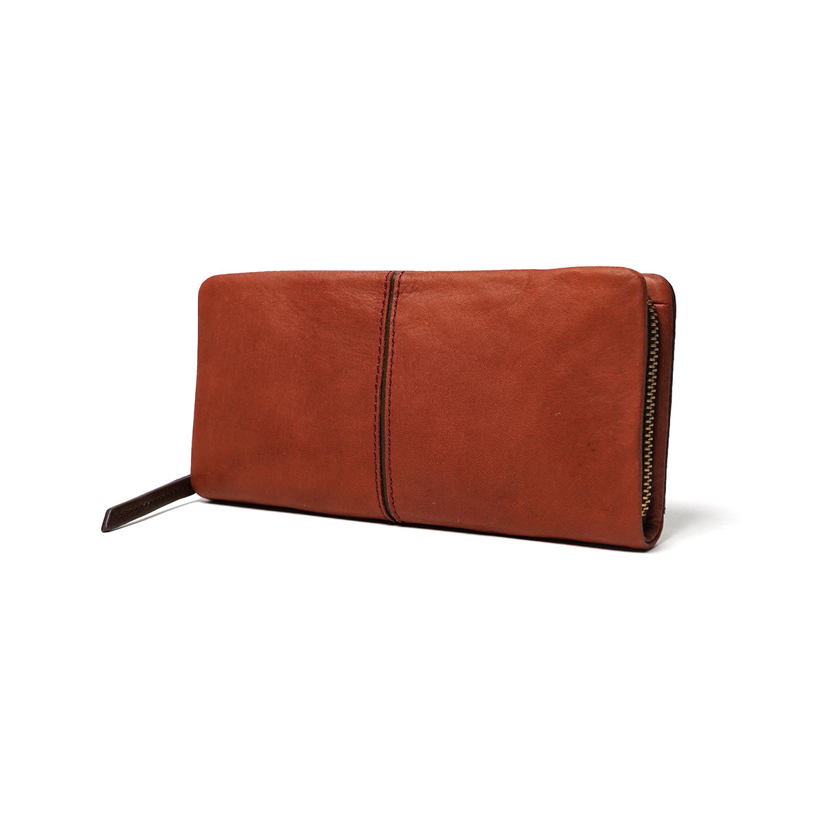 フルクローム洗い ラウンドファスナー 長財布 HRD400