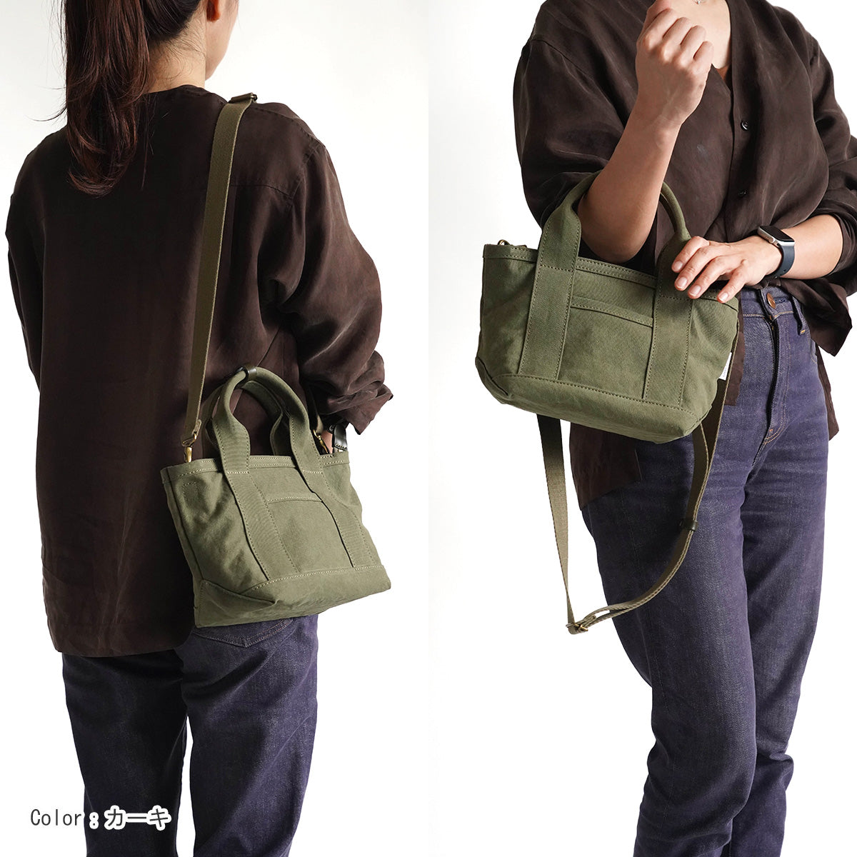 18盎司Army Duck Bio Tote單肩包迷你LGRN4030