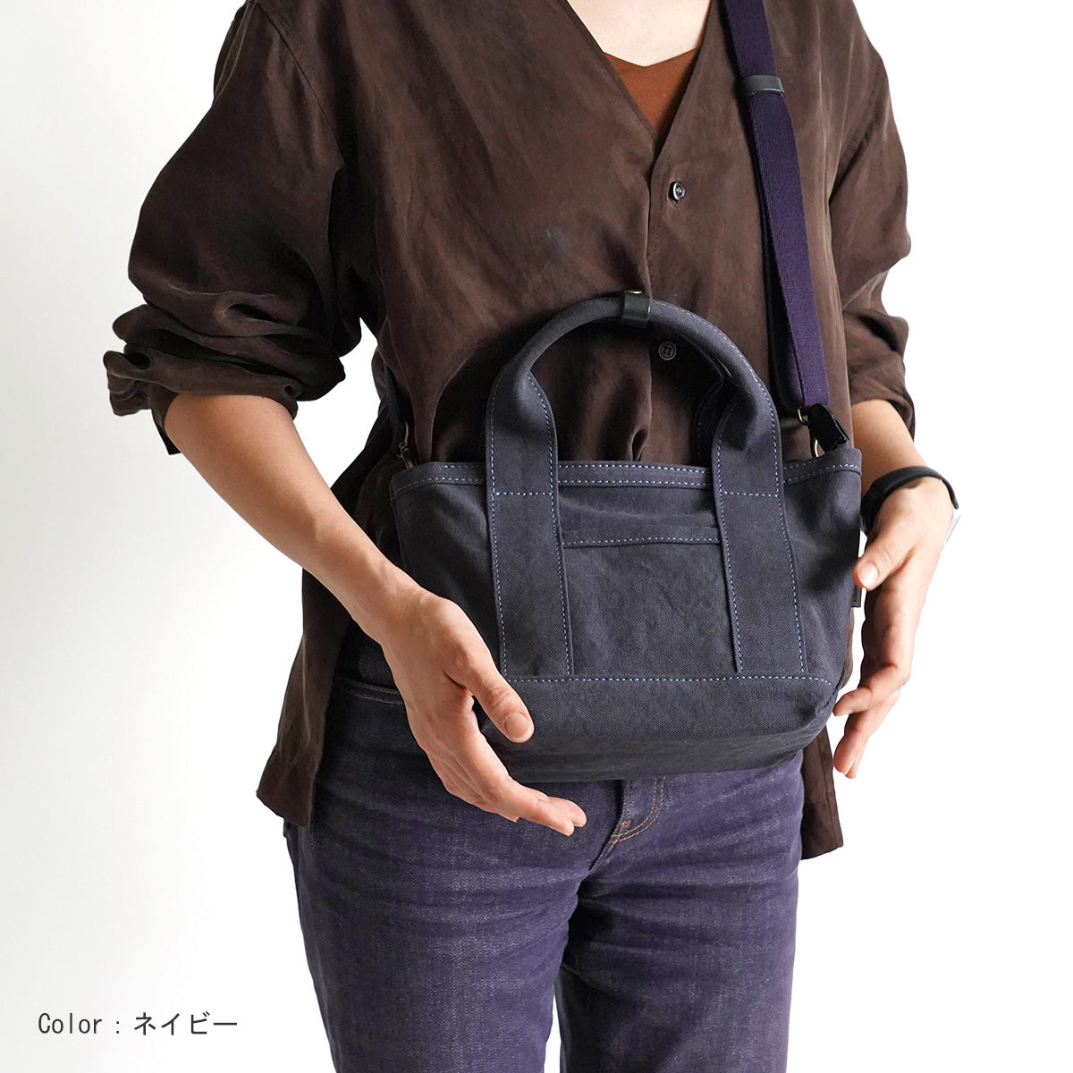 18盎司Army Duck Bio Tote單肩包迷你LGRN4030