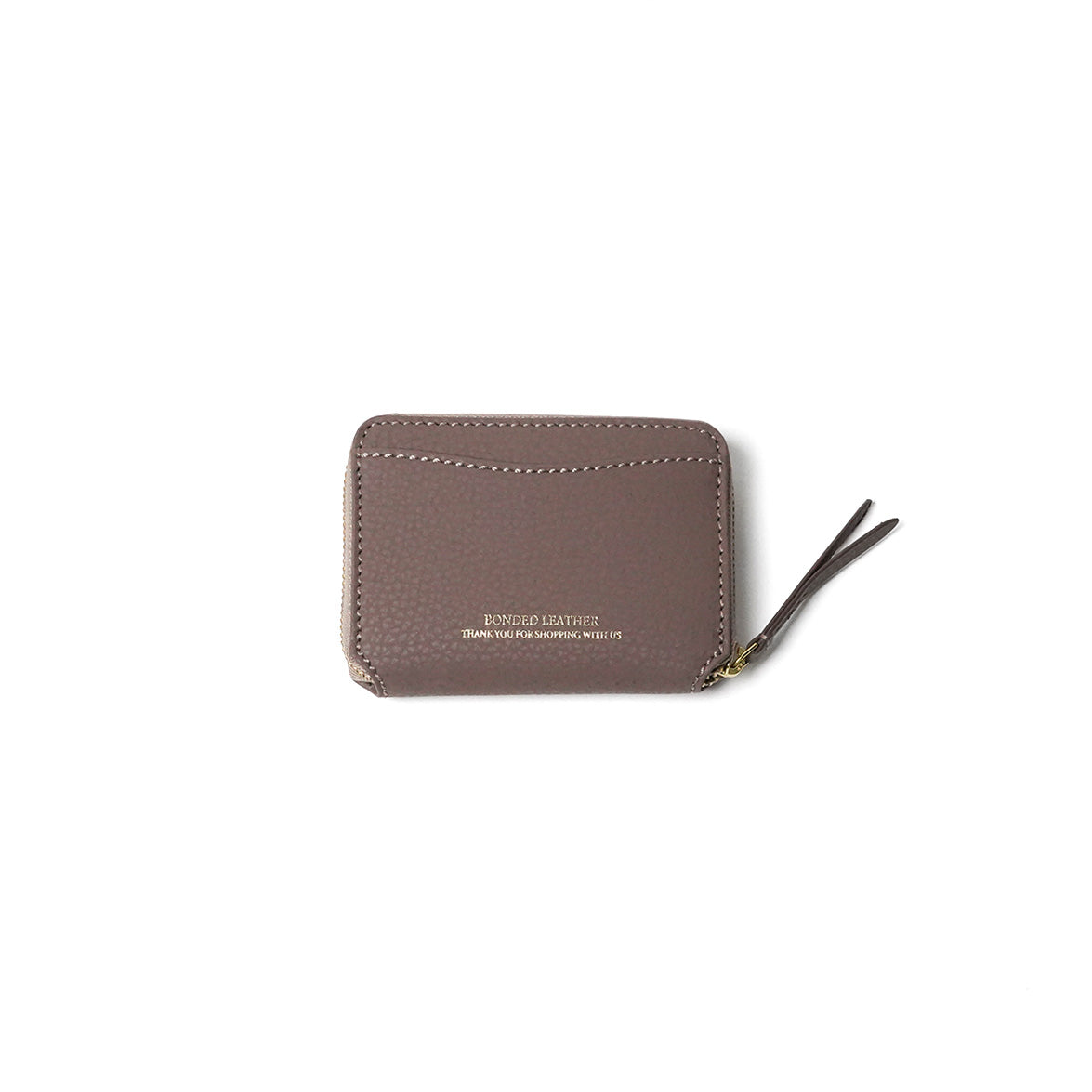 Embossed Recycled Leather Coin Purse LZKM143