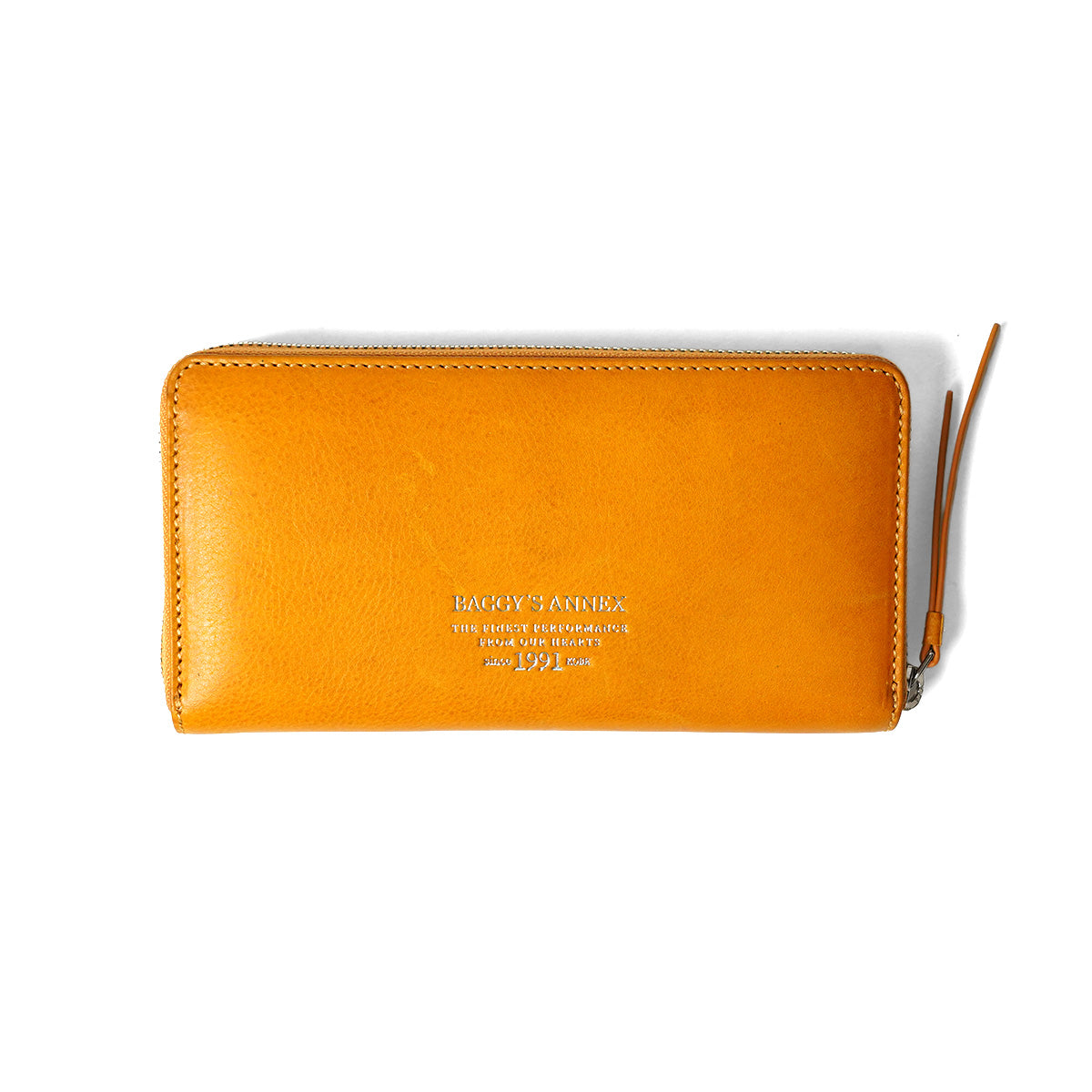 Natural Box Round Zipper Long Wallet LZKM3600