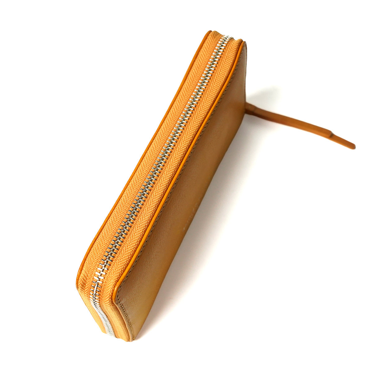 Natural Box Round Zipper Long Wallet LZKM3600