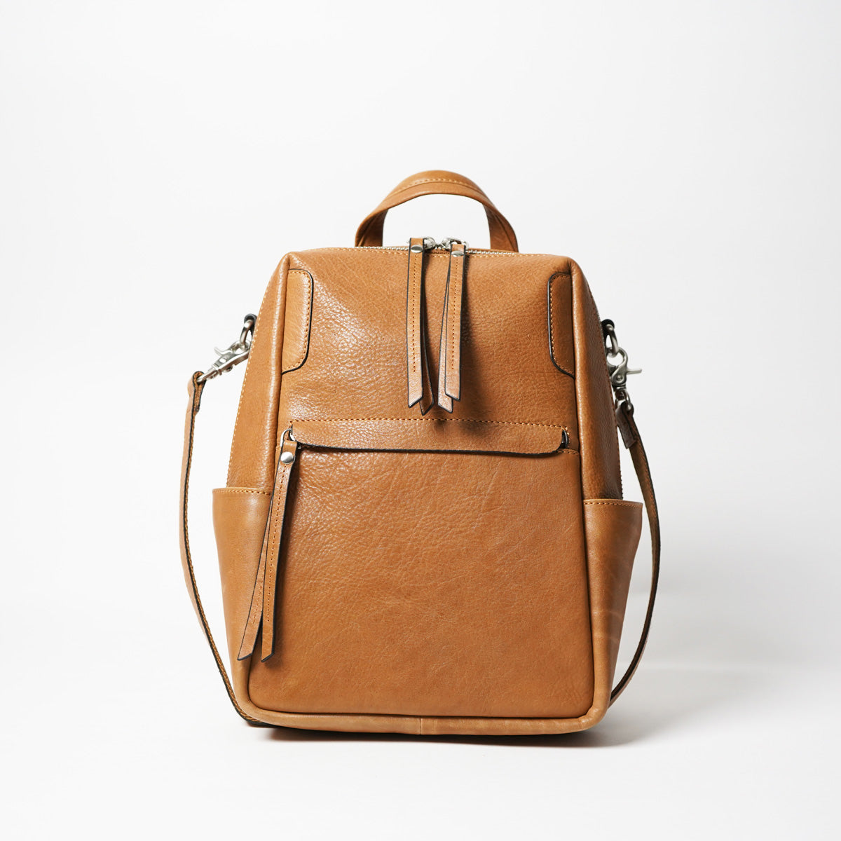 BAFU Leather 2-Way Backpack LZKM5001