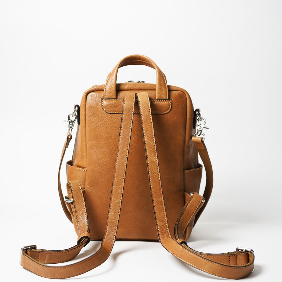 BAFU Leather 2-Way Backpack LZKM5001