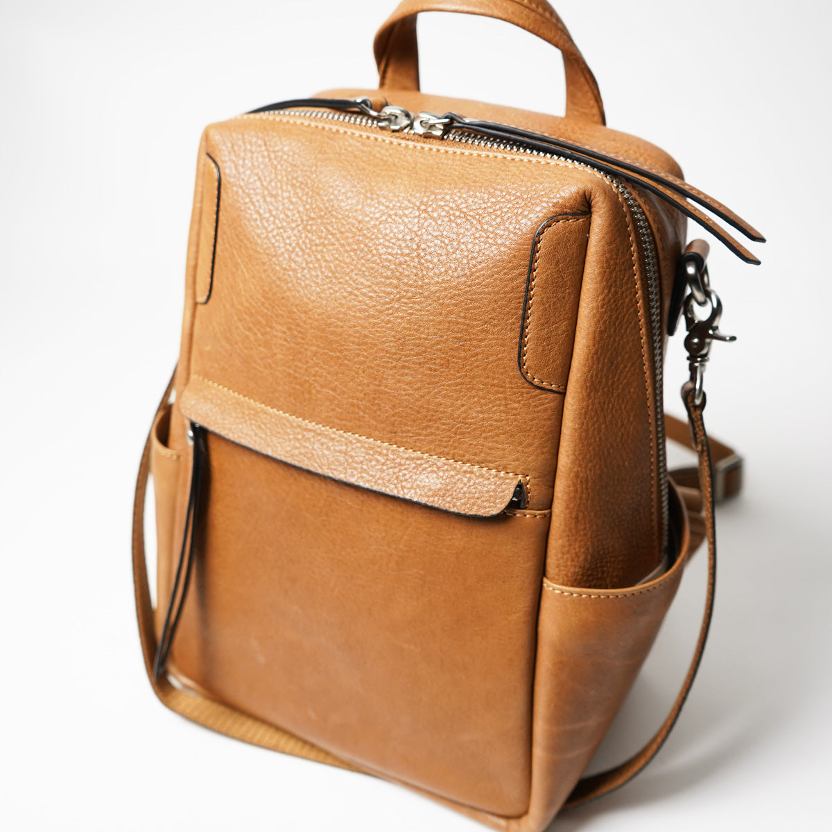 BAFU Leather 2-Way Backpack LZKM5001