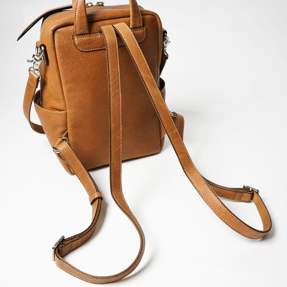 BAFU Leather 2-Way Backpack LZKM5001
