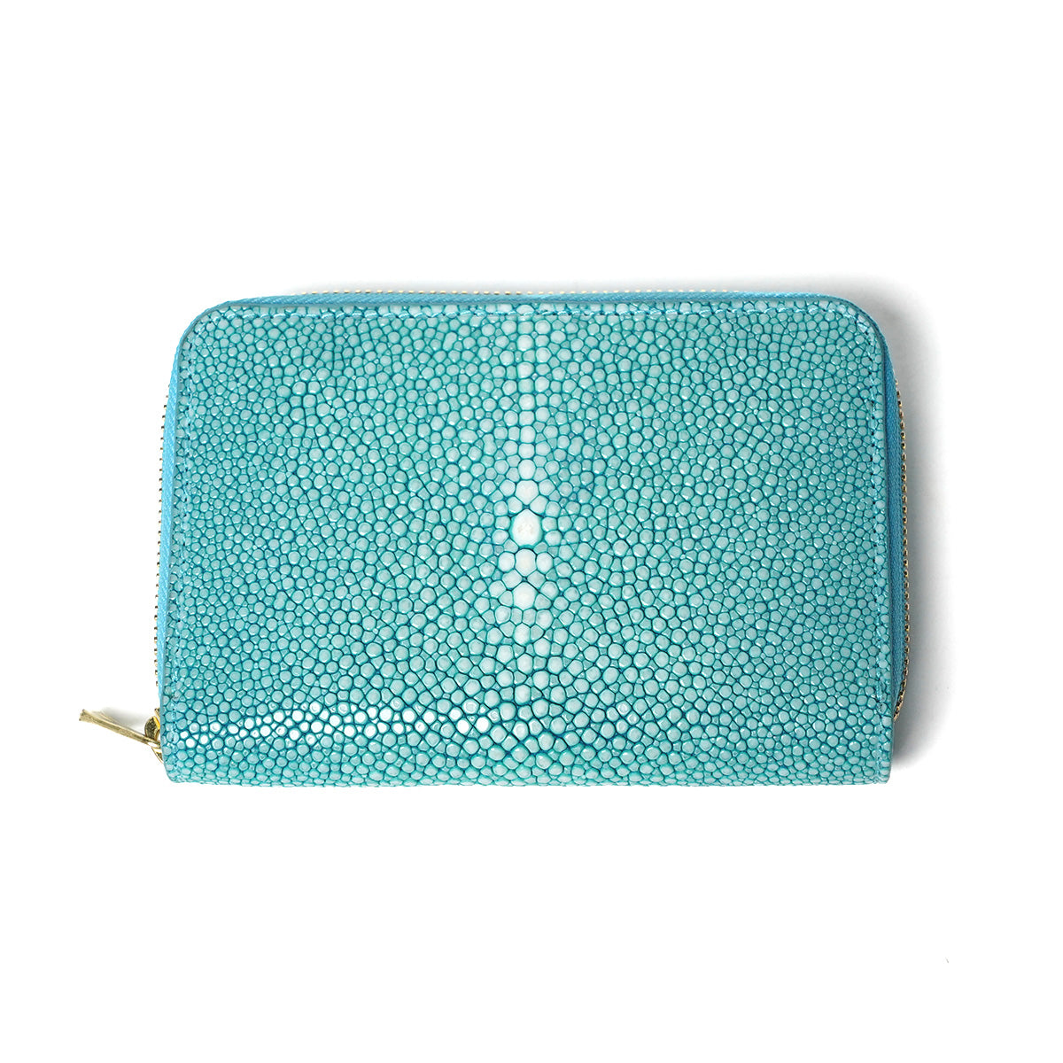 STINGRAY STAR wallet -スティングレーレザー- ラウンドファスナー ハーフ財布 ZWL6001