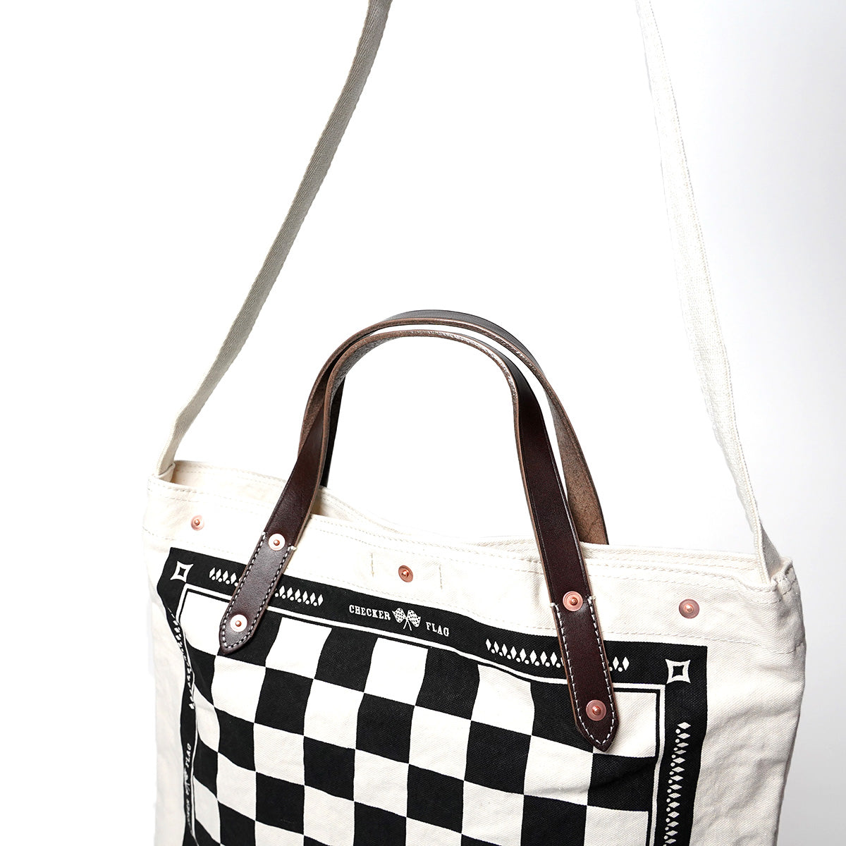 18ozアーミーダック ワンショルダーバッグ CHECKER FGRN002