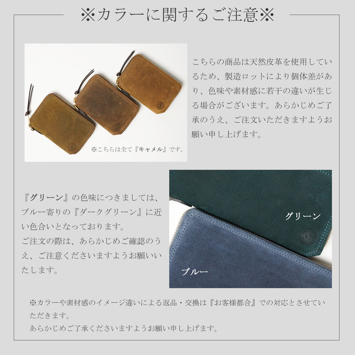Oil suede round zipper bifold wallet FZKM12 