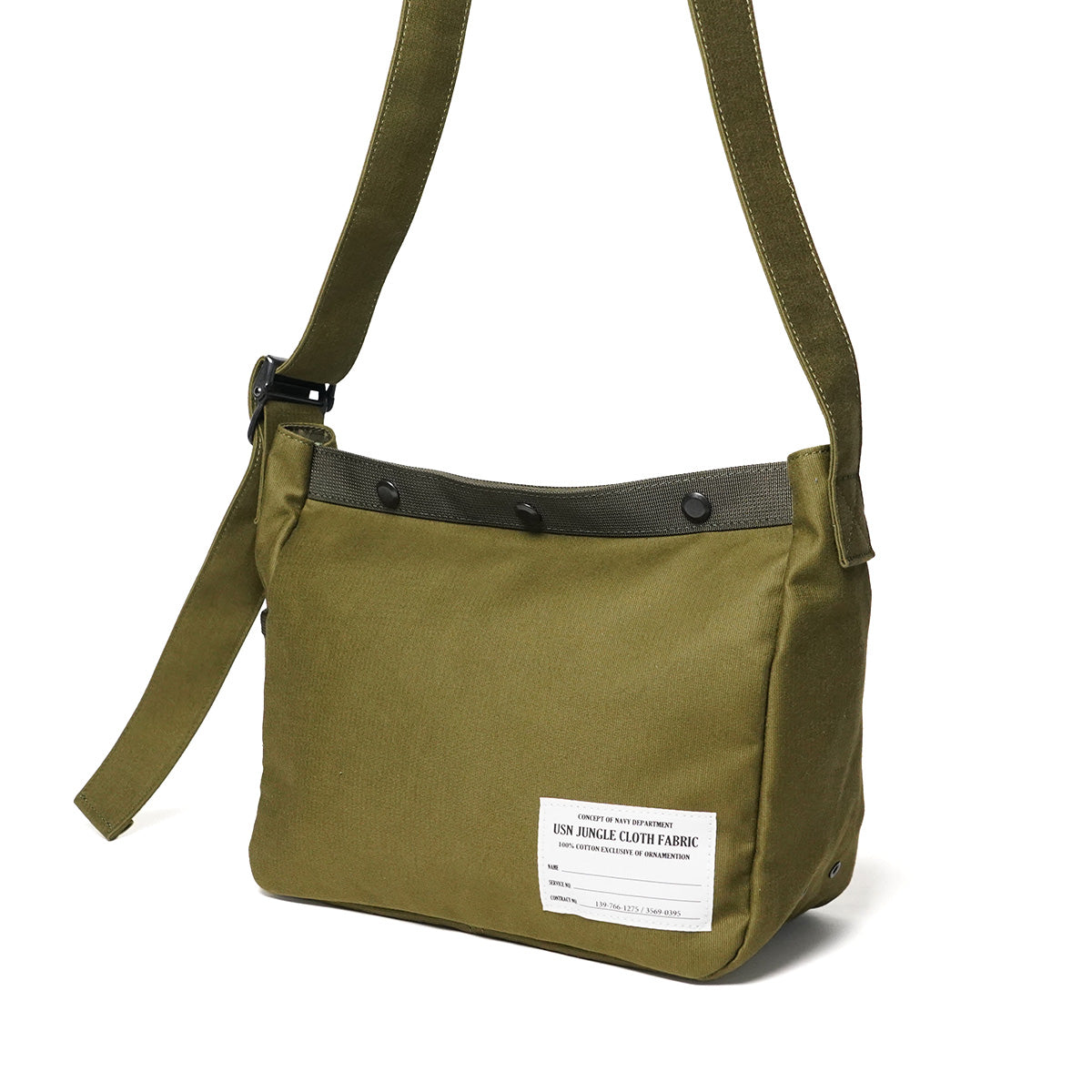 JUNGLE CLOTH Newspaper Shoulder Bag S-size GRN7700