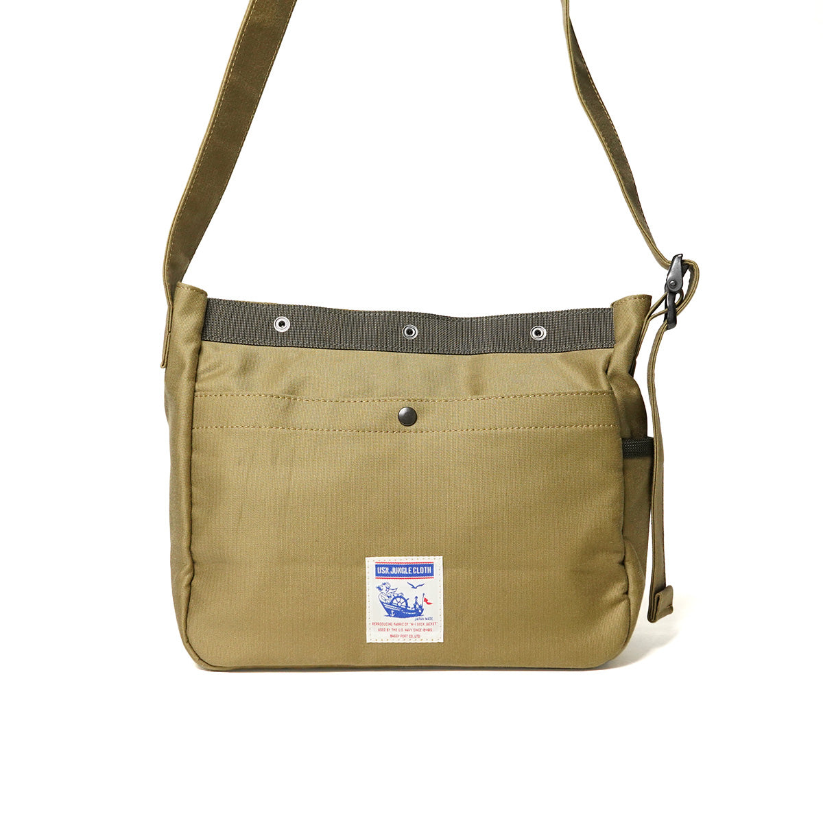 JUNGLE CLOTH Newspaper Shoulder Bag S-size GRN7700