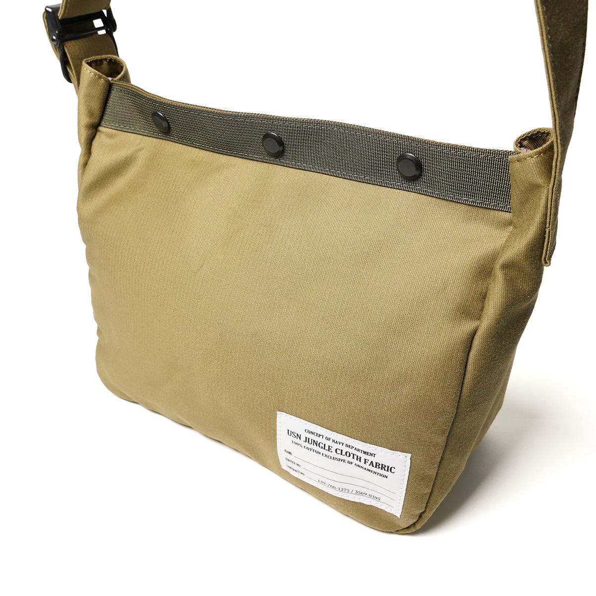 JUNGLE CLOTH Newspaper Shoulder Bag S-size GRN7700