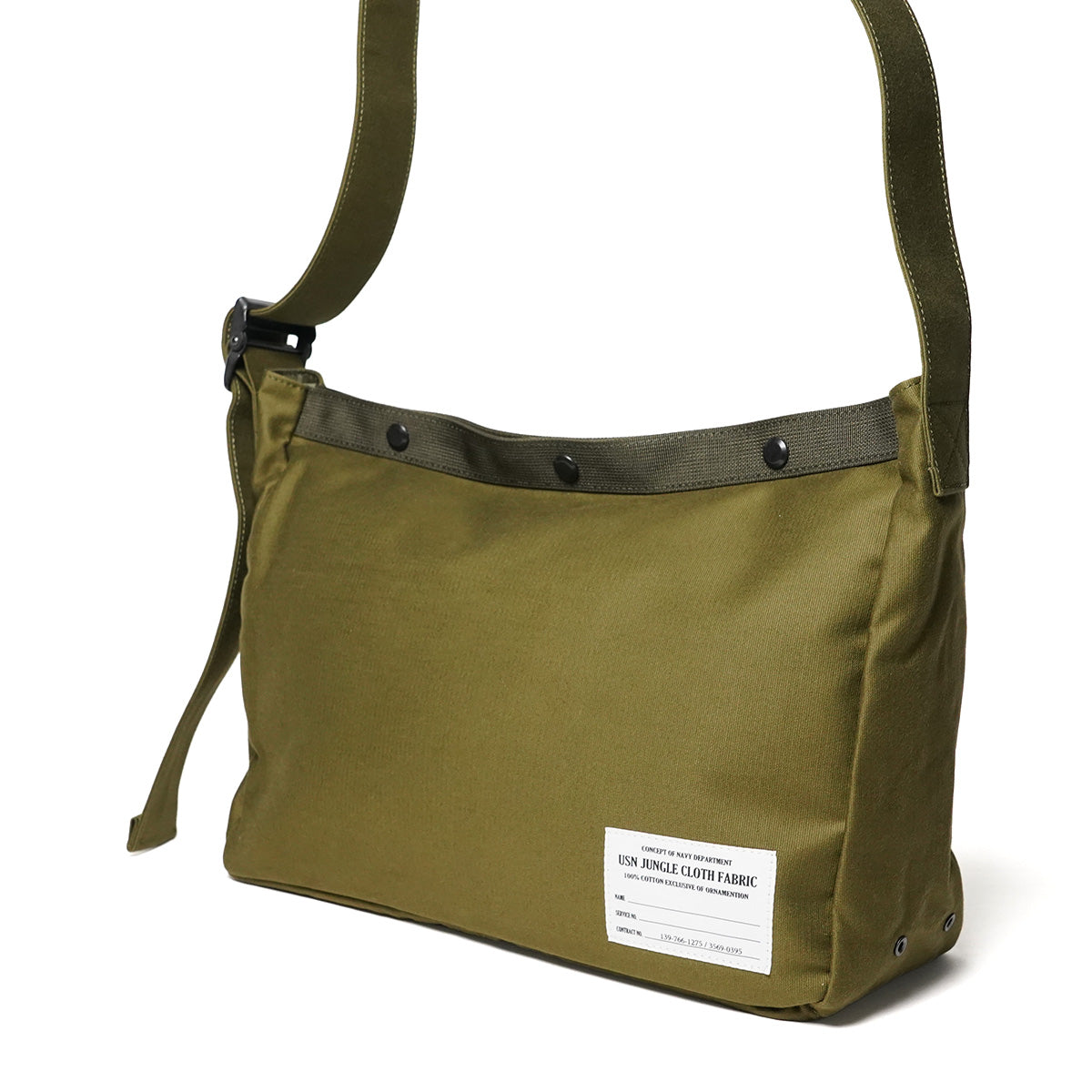 JUNGLE CLOTH Newspaper Shoulder Bag L Size GRN7701