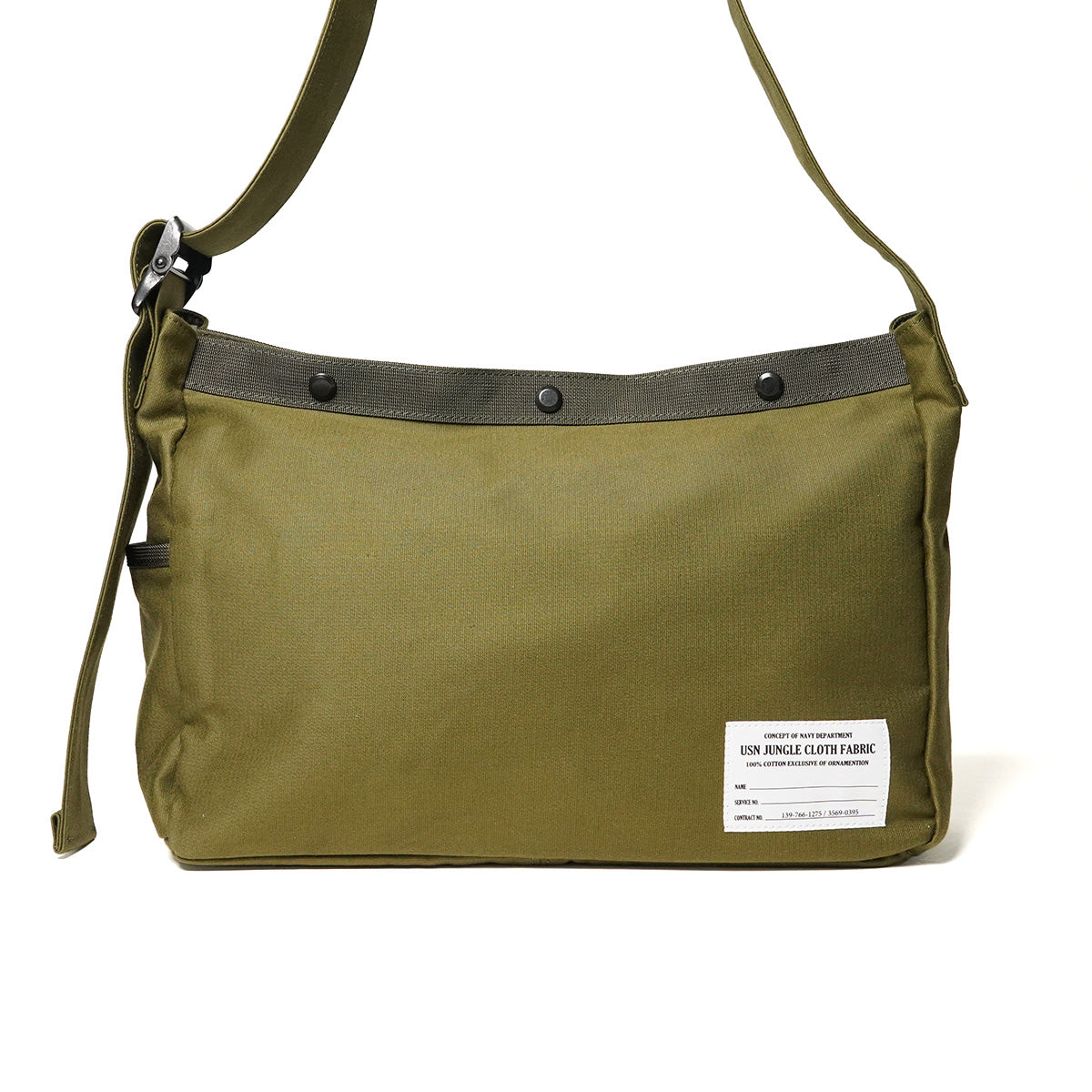 JUNGLE CLOTH Newspaper Shoulder Bag L Size GRN7701