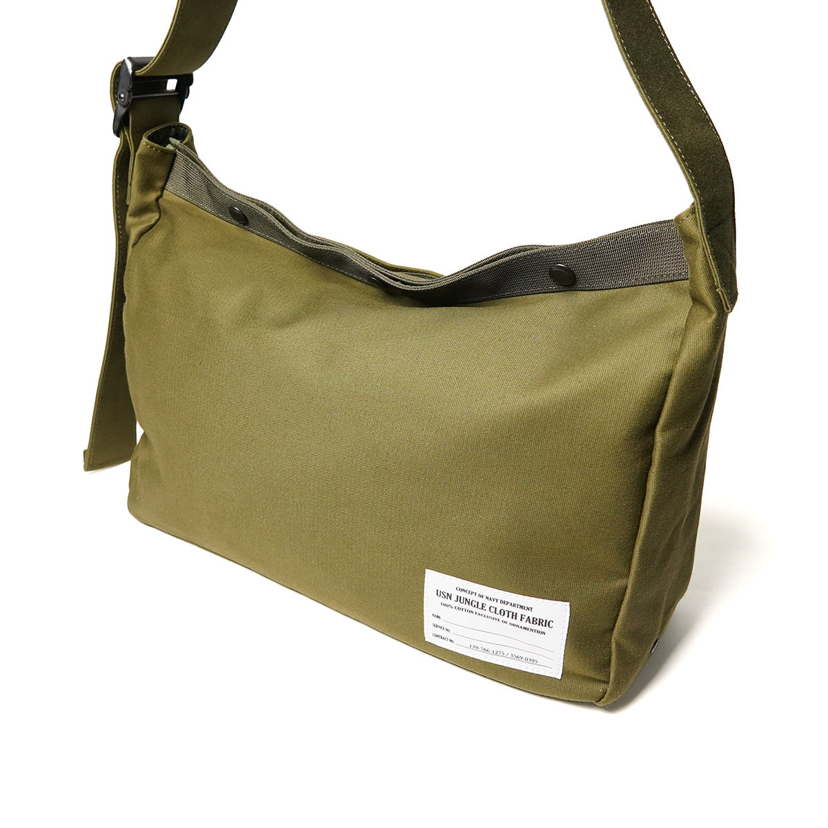 JUNGLE CLOTH Newspaper Shoulder Bag L Size GRN7701