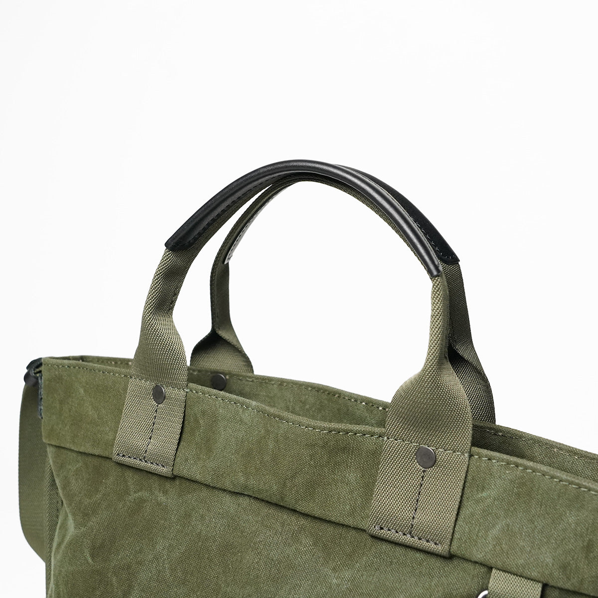 TIGER CANVAS -Tiger Canvas- 2-Way Tote Shoulder Bag GRN884 S Size