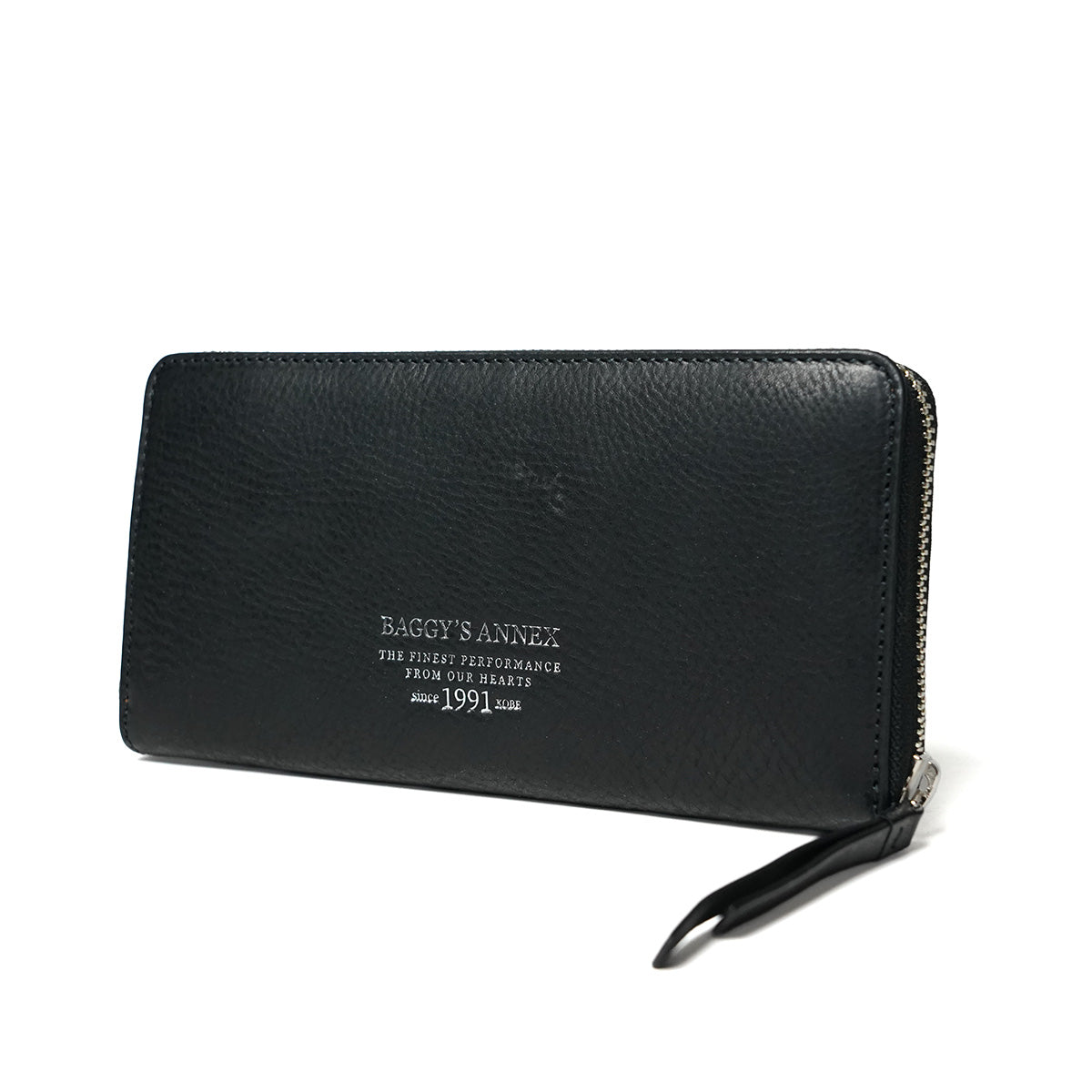 Natural Box Round Zipper Long Wallet LZKM3600