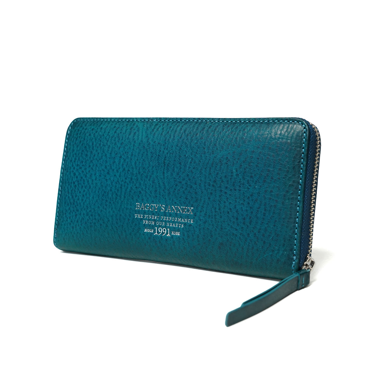 Natural Box Round Zipper Long Wallet LZKM3600