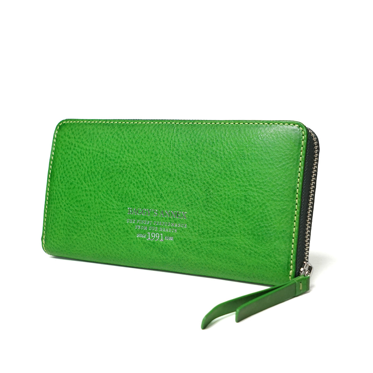Natural Box Round Zipper Long Wallet LZKM3600