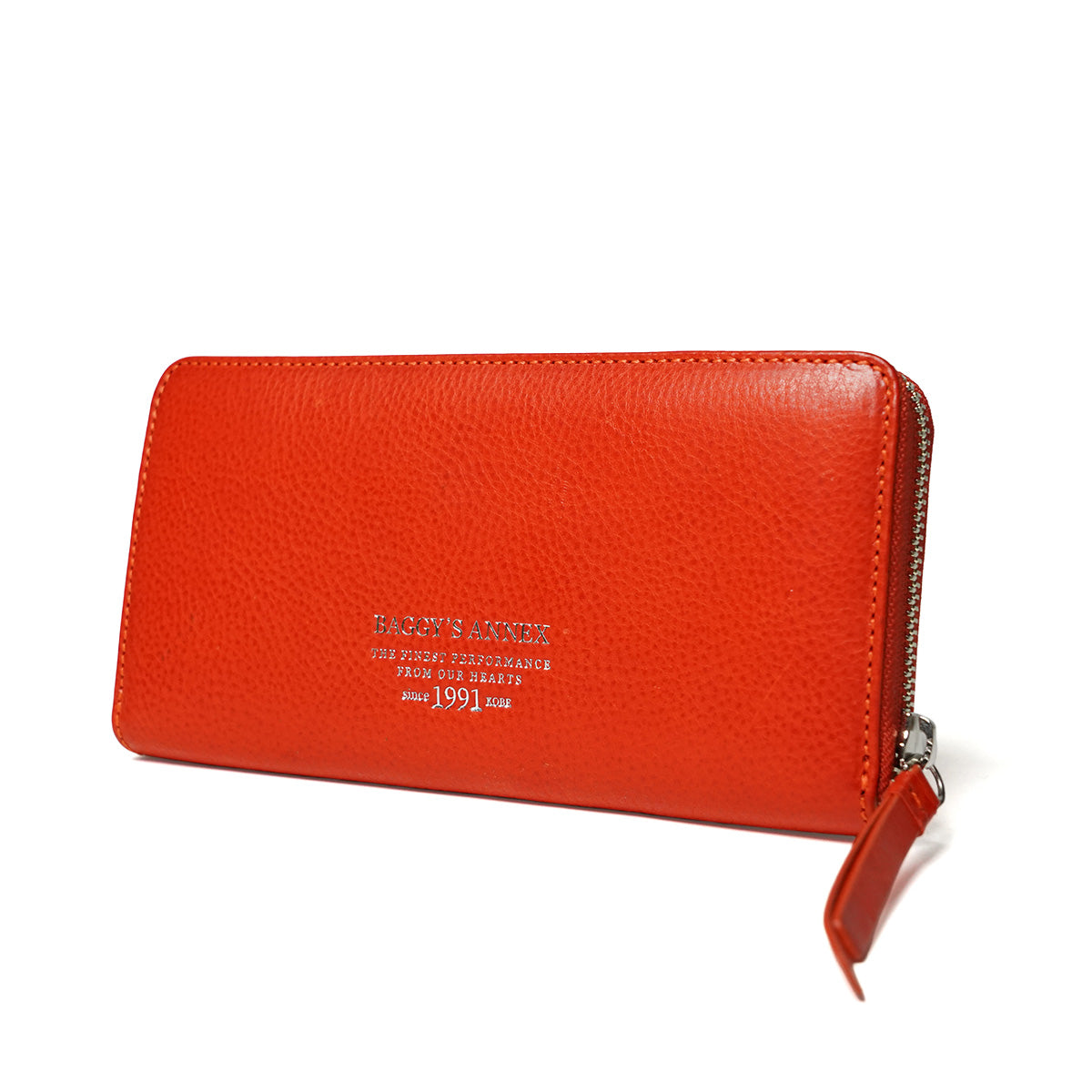 Natural Box Round Zipper Long Wallet LZKM3600