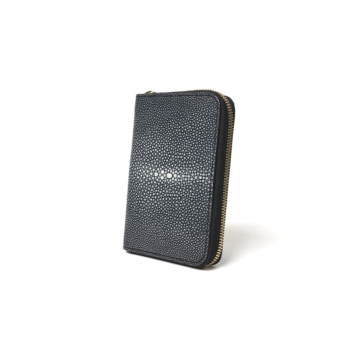 STINGRAY STAR wallet -スティングレーレザー- ラウンドファスナー ハーフ財布 ZWL6001