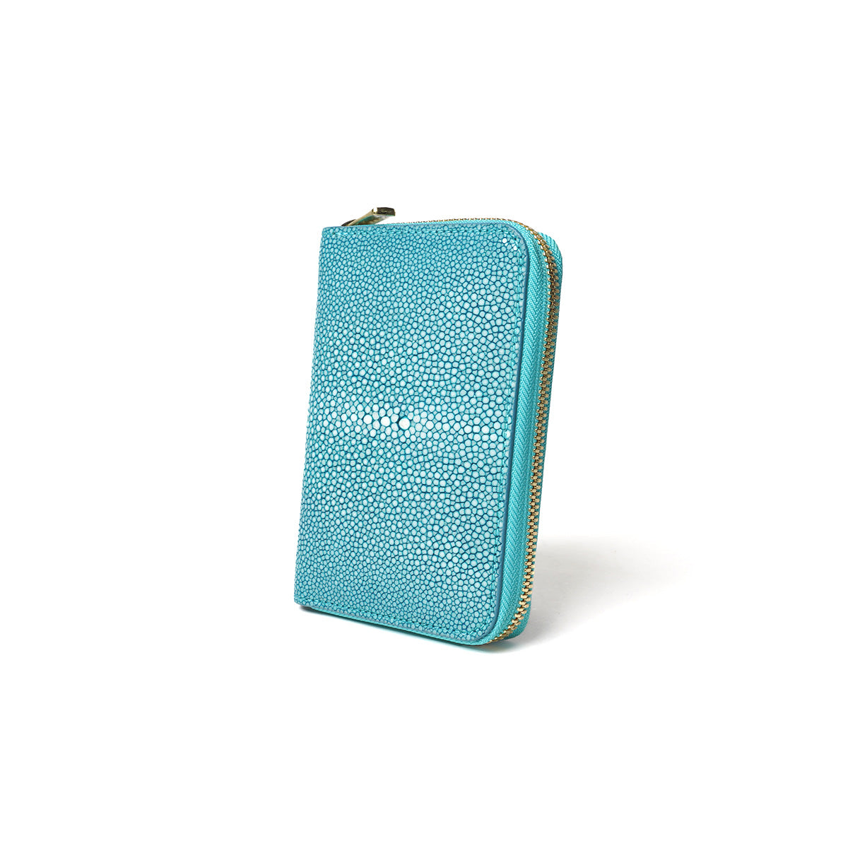 STINGRAY STAR wallet -スティングレーレザー- ラウンドファスナー ハーフ財布 ZWL6001